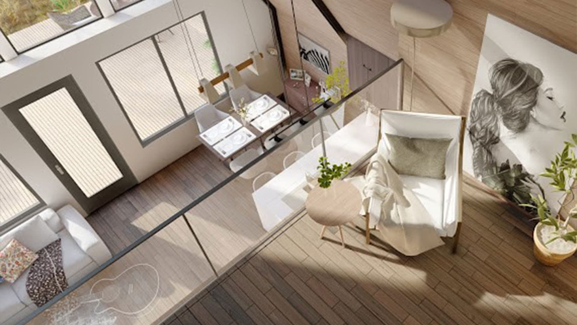 Modern Home Interior Banner Image